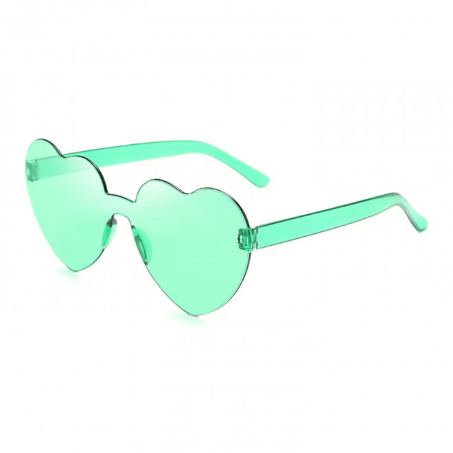 LUNETTES COEUR PERSONNALISABLES 'FIESTANI' - vert