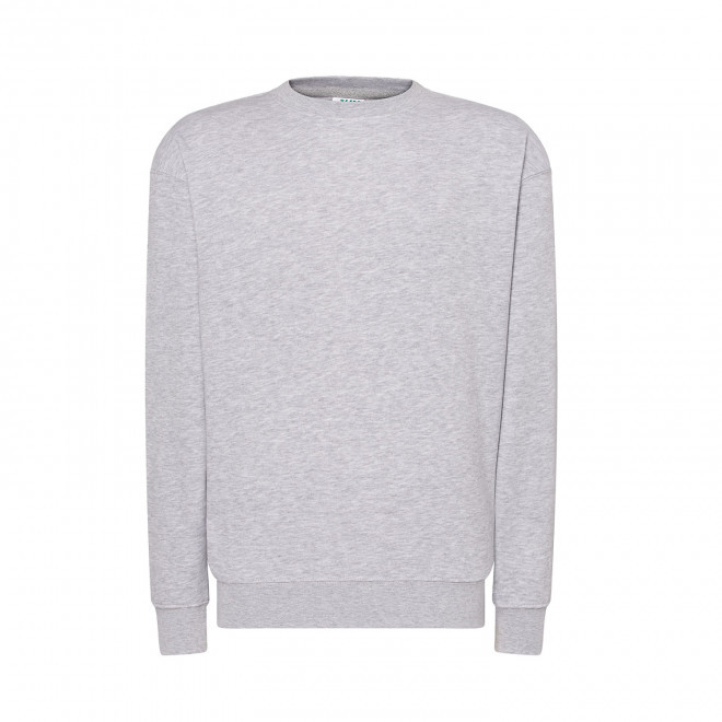 SWEAT-SHIRT MIXTE COL ROND JHK PERSONNALISABLE 'CORE 290' - vert forêt