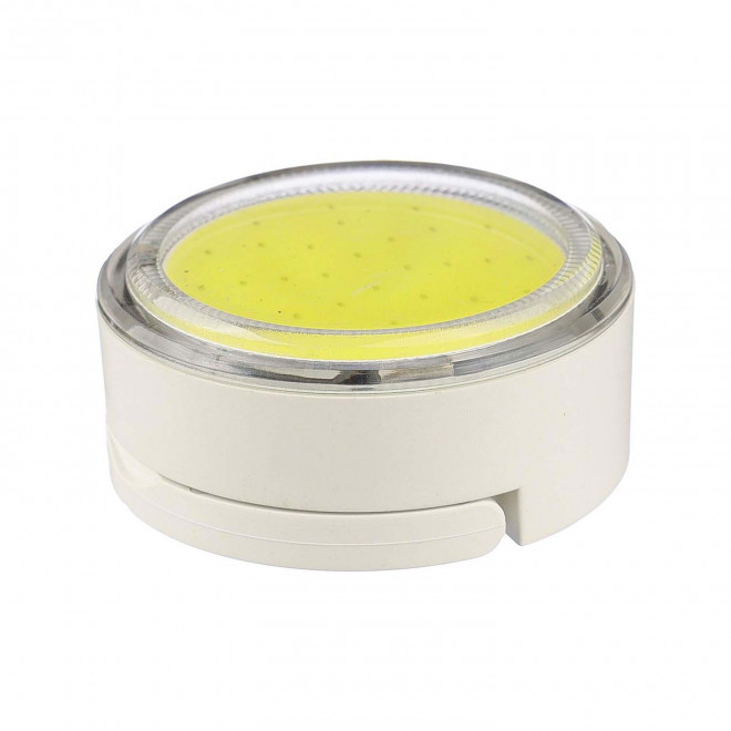 LAMPE MAGNETIQUE RECHARGEABLE PERSONNALISEE 'CLAPO' - blanc