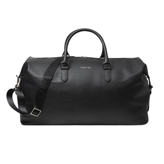 SAC WEEK-END CERRUTI 1881® 'ZOOM' - noir/argenté
