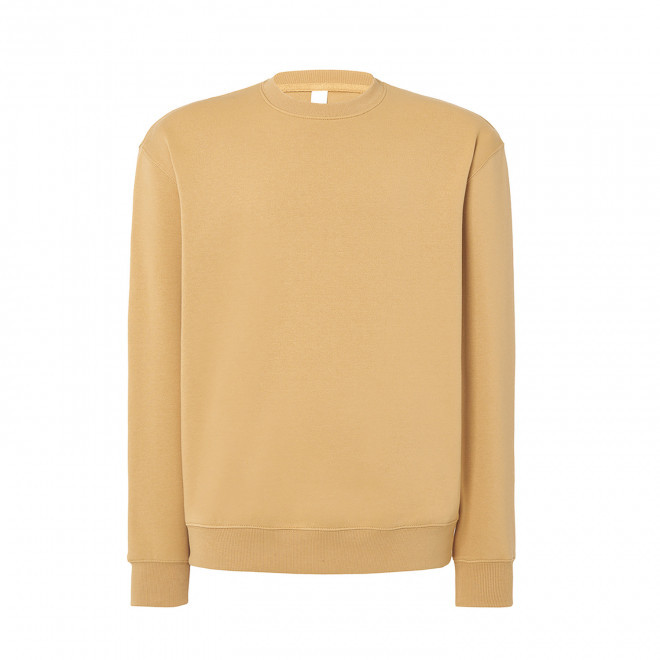 SWEAT-SHIRT MIXTE COL ROND JHK PERSONNALISABLE 'CORE 290' - bleu pétrole