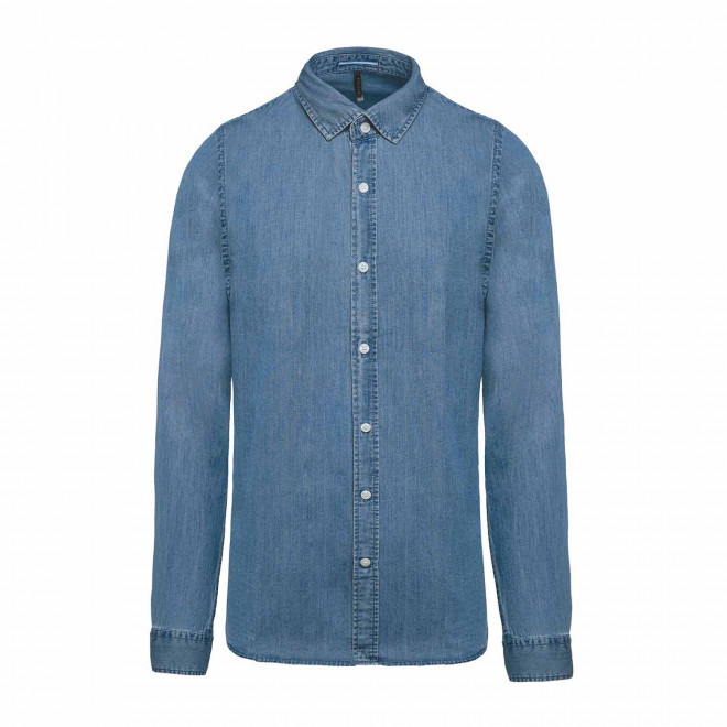 CHEMISE HOMME PERSONNALISEE 'URBAN DENIM' - denim