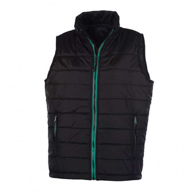 BODYWARMER FEMME PEN DUICK® 'CITY' - noir/vert