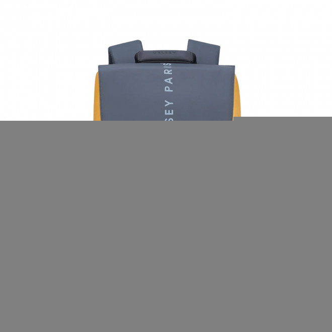 SAC A DOS DELSEY PARIS PERSONNALISABLE 'SECURFLAP' - jaune