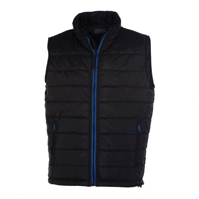 BODYWARMER HOMME PEN DUICK® 'CITY' - noir/bleu