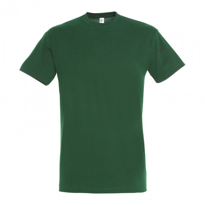 TEE-SHIRT MIXTE PERSONNALISE 'TITAN' - vert foncé