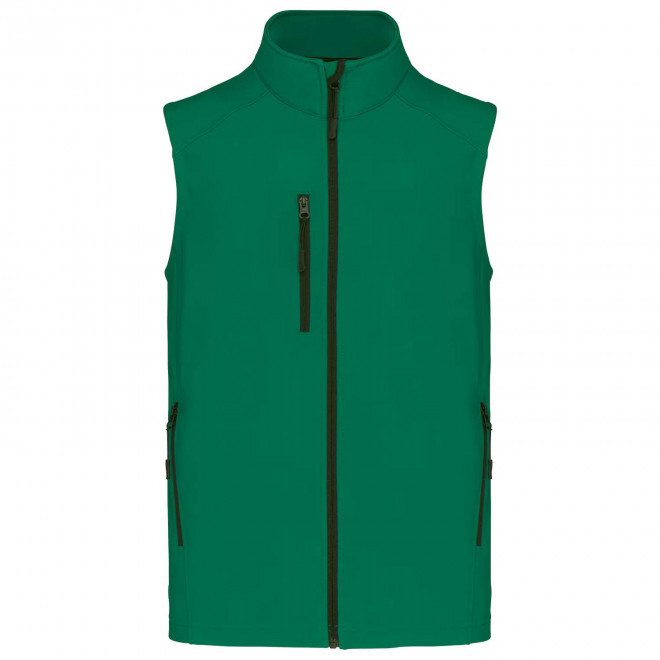 VESTE SOFTSHELL HOMME PERSNNALISABLE 'KARISOFT BW' - vert