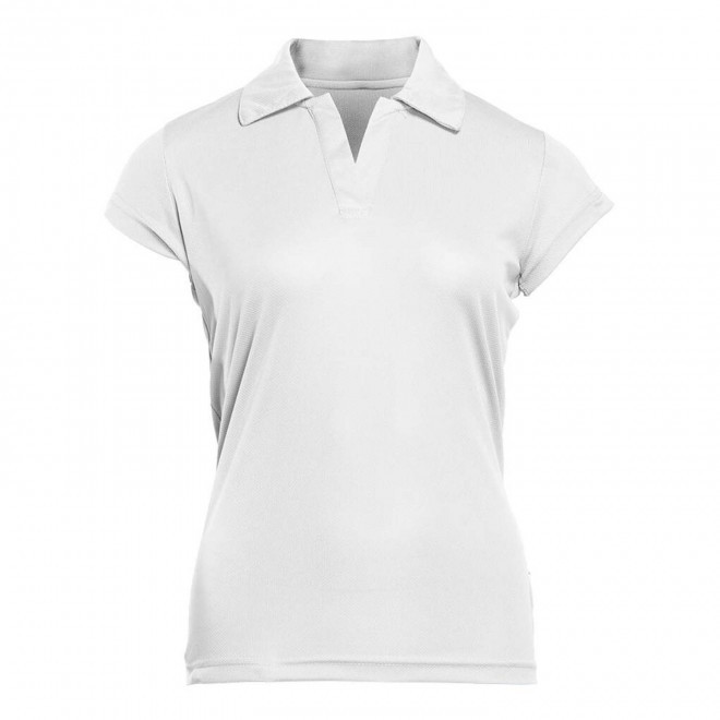 POLO PERSONNALISÉ FEMME PEN DUICK® BLANC 'FIRST' 140G/M² - blanc