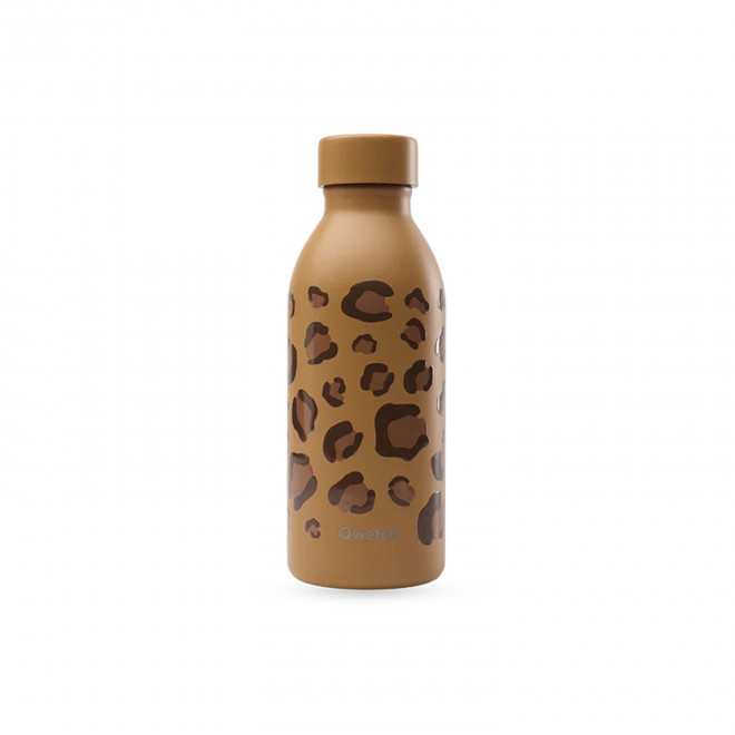 GOURDE ISOTHERME 500 ML QWETCH® PERSONNALISABLE 'ICON' - wild camel
