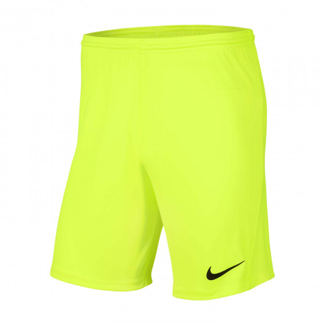 SHORT DE SPORT HOMME PERSONNALISABLE 'PARK III' - jaune fluo