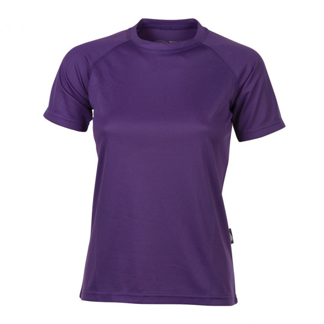 TEE-SHIRT PERSONNALISÉ COULEUR FEMME PEN DUICK® 'FIRSTEE' - violet