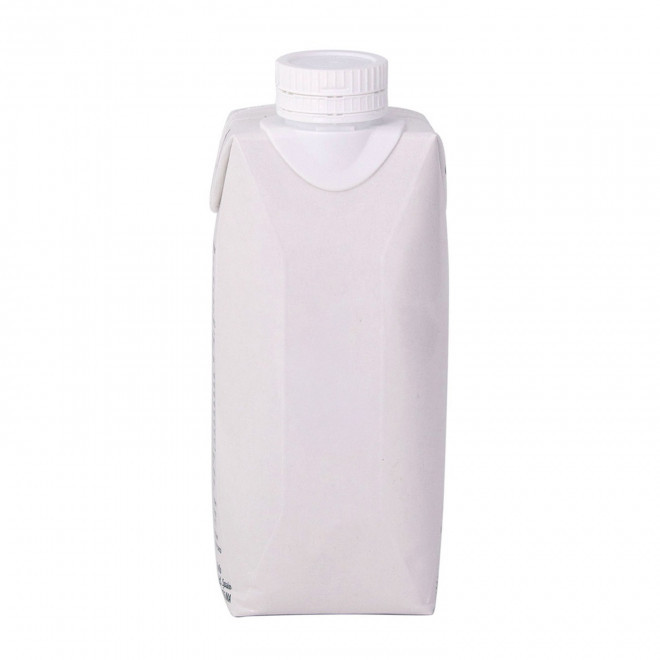 BOUTEILLE EAU EN CARTON 330ML PERSONNALISABLE 'HYDRATON' - blanc/blanc