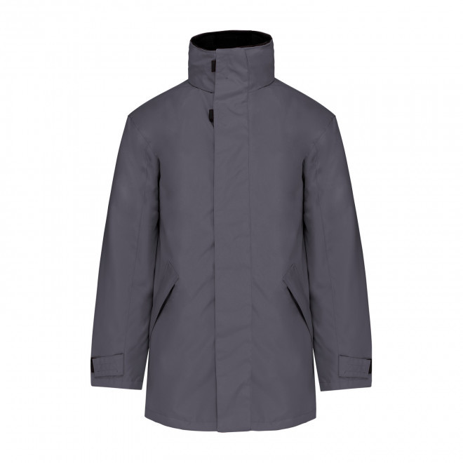 PARKA CHAUDE HOMME KARIBAN PERSONNALISABLE 'KARITOU' - gris