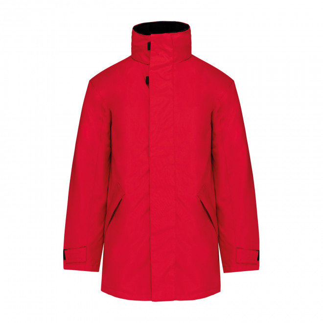 PARKA CHAUDE HOMME KARIBAN PERSONNALISABLE 'KARITOU' - rouge