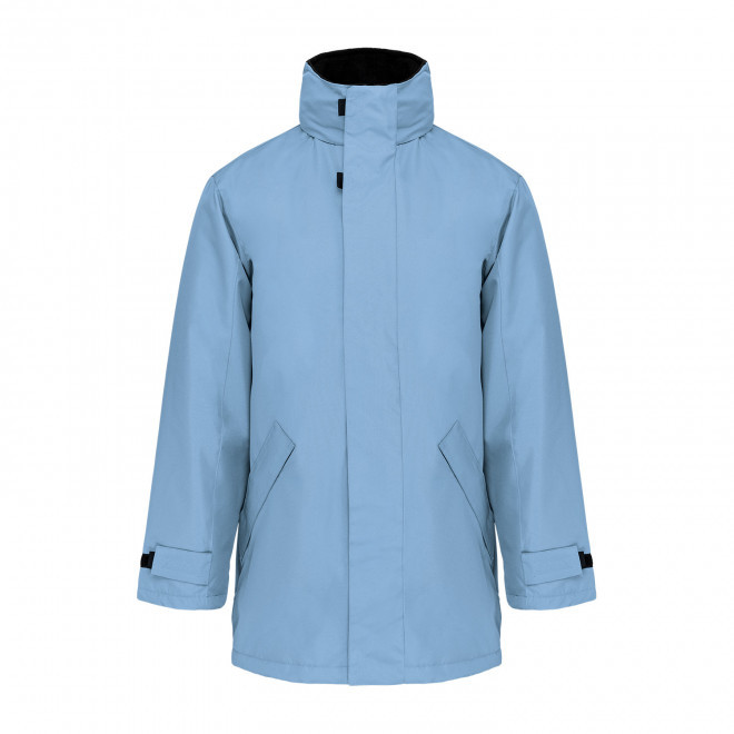 PARKA CHAUDE HOMME KARIBAN PERSONNALISABLE 'KARITOU' - bleu ciel