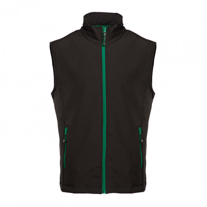 BODYWARMER PUBLICITAIRE MIXTE 'GIBRALTAR' PEN DUICK® - noir/vert