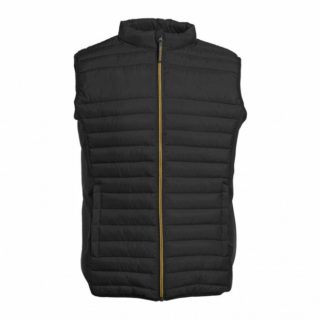 BODYWARMER HOMME PERSONNALISÉ PEN DUICK® 'BALTIMORE'  - noir/jaune