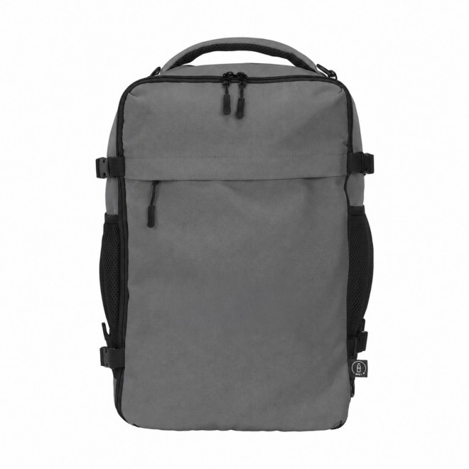 SAC A DOS CABINE PERSONNALISABLE 'BINECA' - gris