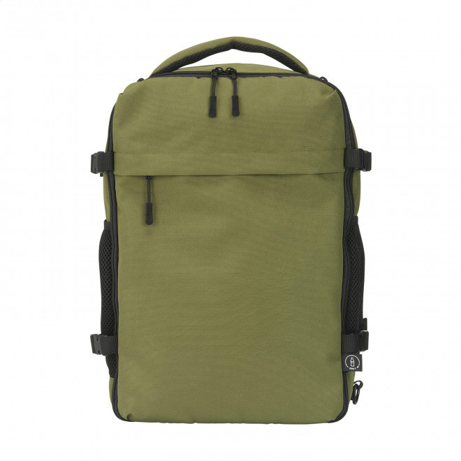SAC A DOS CABINE PERSONNALISABLE 'BINECA' - vert olive