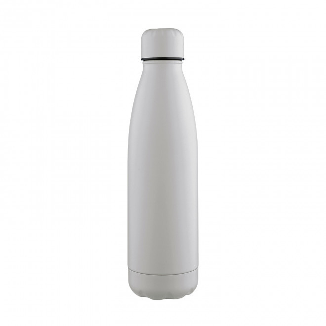BOUTEILLE PUBLICITAIRE EN ACIER 700ML 'BROUDO RECYCLE' - gris