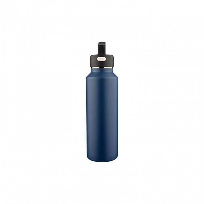 GOURDE PUBLICITAIRE ISOTHERME RECYCLE 600ML 'STOCH' - bleu