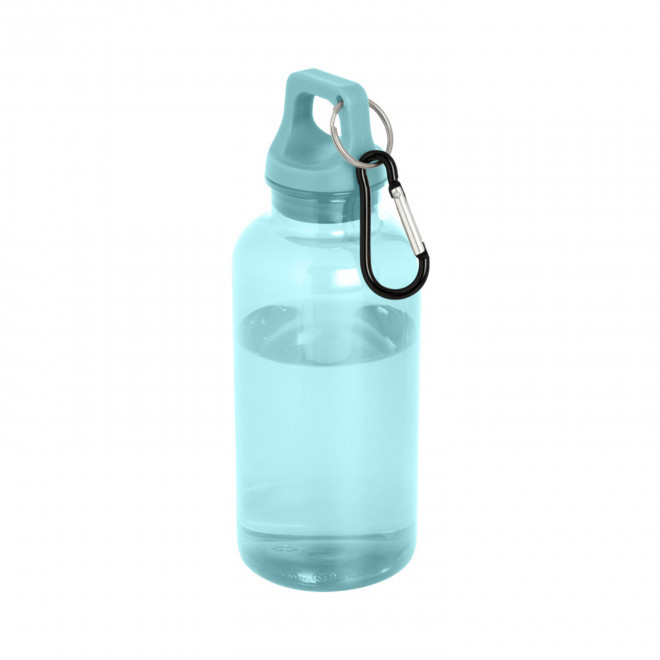 GOURDE EN PP RECYCLE PERSONNALISABLE 400 ML 'MANCY COLOR' - turquoise