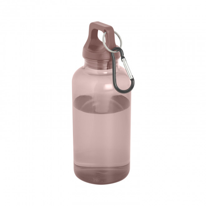 GOURDE EN PP RECYCLE PERSONNALISABLE 400 ML 'MANCY COLOR' - rose poudré