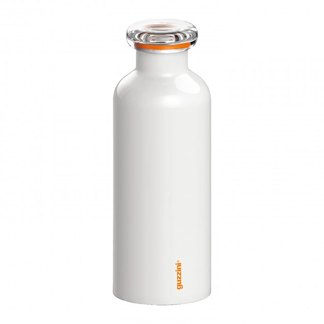 GOURDE ISOTHERME GUZZINI PERSONNALISABLE 'ON THE GO' - blanc