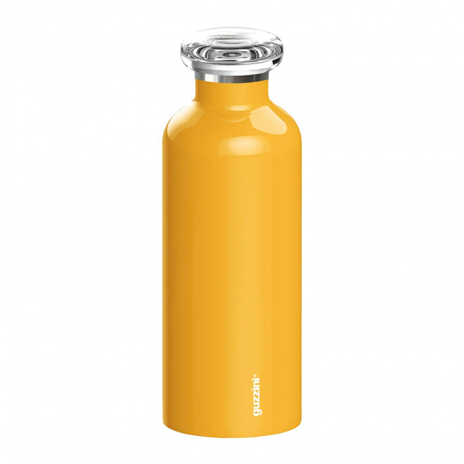 GOURDE ISOTHERME GUZZINI PERSONNALISABLE 'ON THE GO' - jaune