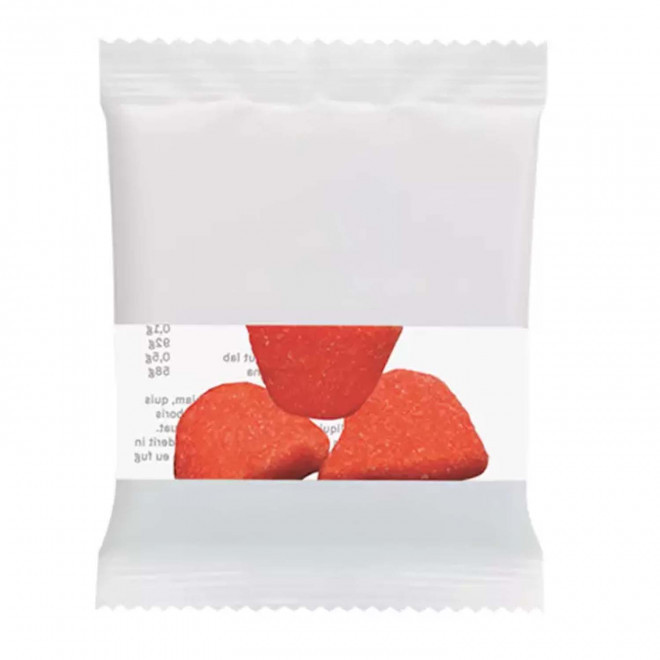 LOT DE 100 SACHETS TAGADA HARIBO® PUBLICITAIRES - fraise