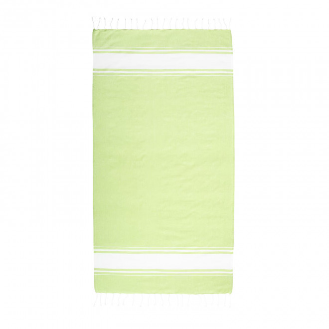 FOUTA PERSONNALISEE 'HORTENSE 180 RPET CLASSIC' ESAT - vert clair
