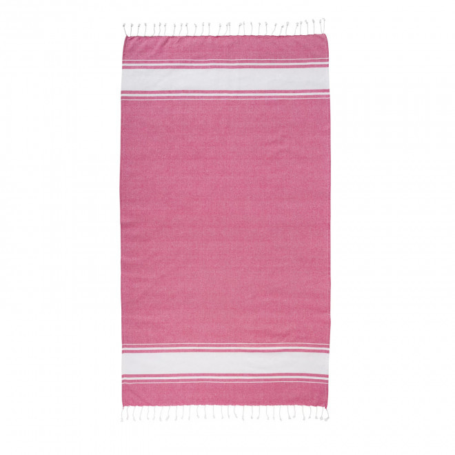 FOUTA PERSONNALISEE 'HORTENSE 180 RPET CLASSIC' ESAT - fuchsia