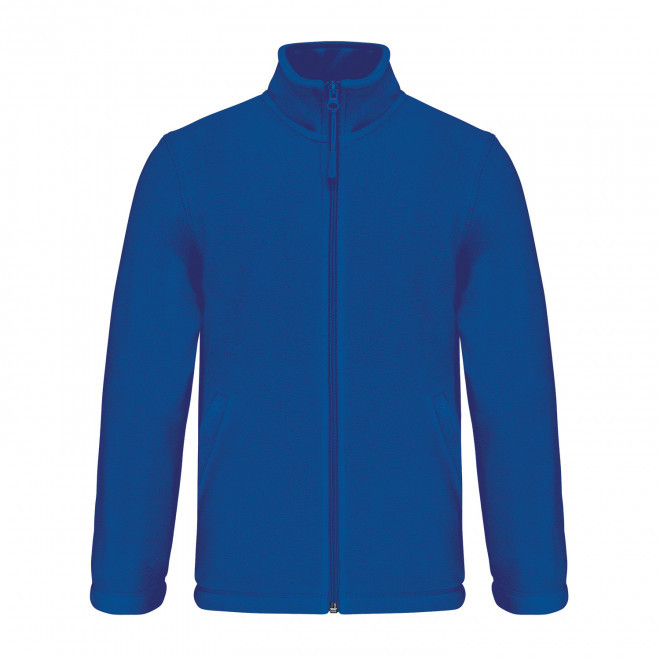 POLAIRE ZIPPE ENFANT PERSONNALISABLE 'KARIPOL' - bleu royal