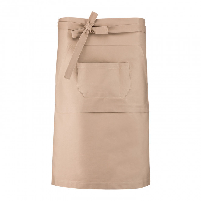 TABLIER LONG KARIBAN PERSONNALISABLE 'BANTAB' - beige