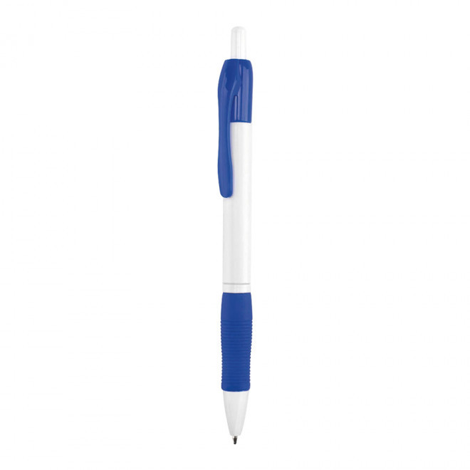 STYLO PERSONNALISE 'ALASSIO' CORPS BLANC - bleu foncé
