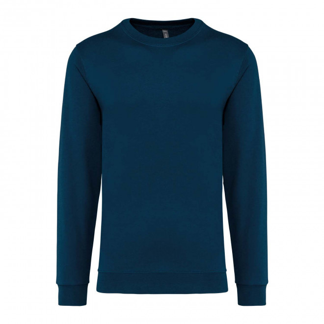 SWEAT-SHIRT MIXTE COL ROND PERSONNALISABLE 'KARIHOOD' - bleu foncé
