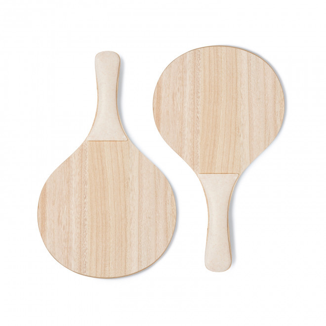 RAQUETTES JEUX DIVERS PERSONNALISEES 'TERPA' - beige
