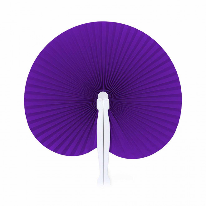 EVENTAIL PUBLICITAIRE PLIABLE 'BREEZE' - violet