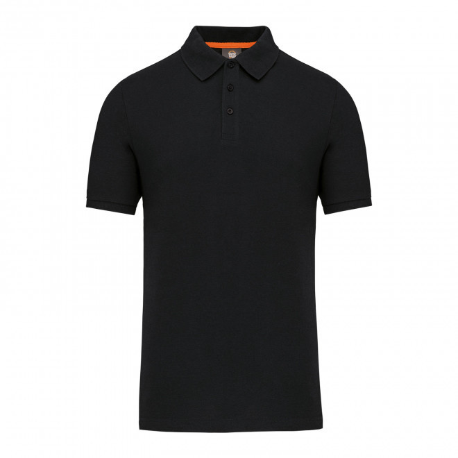 POLO DE TRAVAIL MIXTE PERSONNALISABLE 'STRUCTO' - noir
