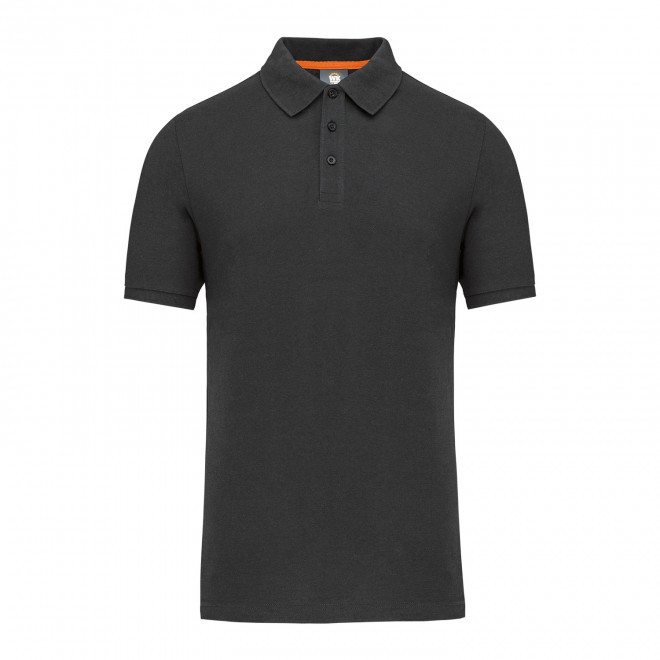 POLO DE TRAVAIL MIXTE PERSONNALISABLE 'STRUCTO' - gris foncé