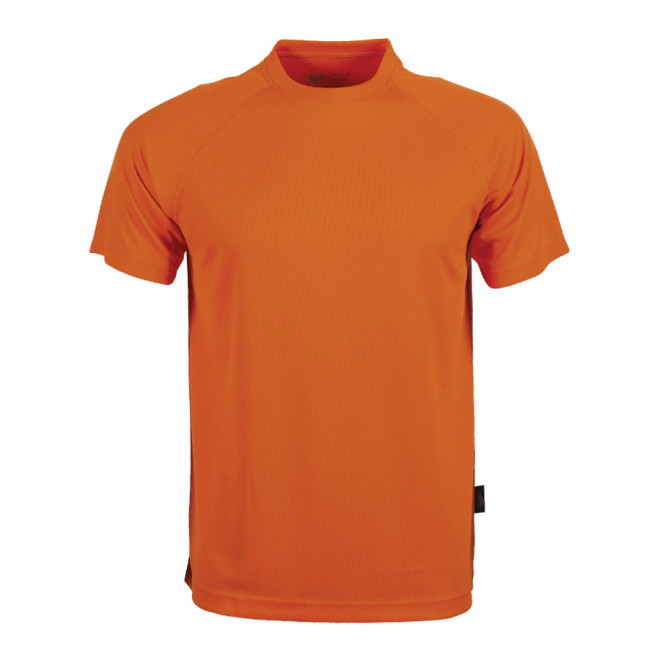 TEE-SHIRT RESPIRANT HOMME PEN DUICK® FLUO 'FIRSTEE' - orange fluo