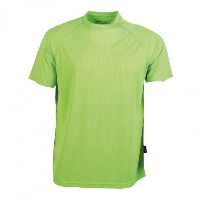 TEE-SHIRT RESPIRANT HOMME PEN DUICK® FLUO 'FIRSTEE' - vert fluo