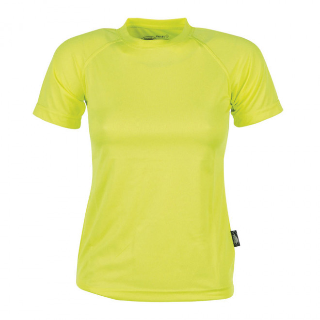 TEE-SHIRT RESPIRANT FEMME PEN DUICK® FLUO 'FIRSTEE' - jaune fluo