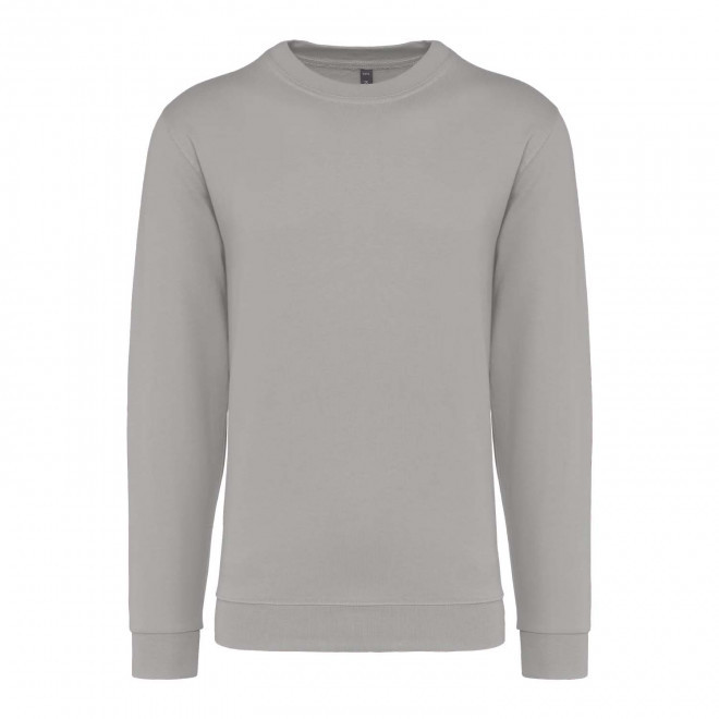 SWEAT-SHIRT MIXTE COL ROND PERSONNALISABLE 'KARIHOOD' - gris