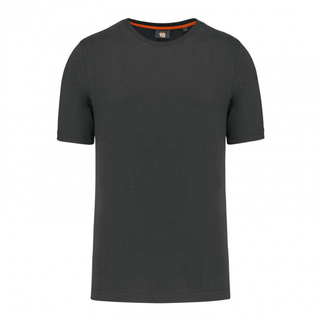 TEE-SHIRT DE TRAVAIL MIXTE PERSONNALISABLE 'FORTIS' - gris foncé