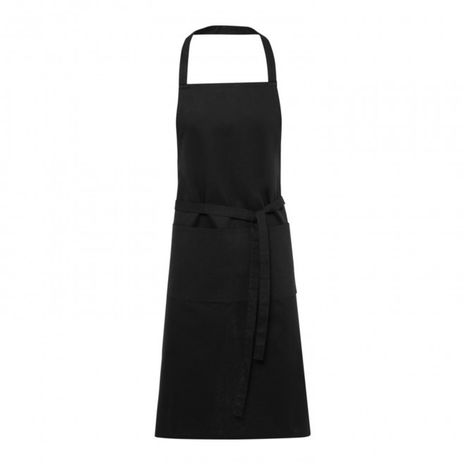 TABLIER PERSONNALISABLE 'CHEF GOTS' - noir