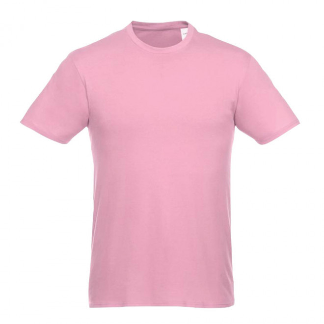 TEE-SHIRT PUBLICITAIRE MIXTE COULEUR 'MARTI' - FABRICATION RAPIDE 4 JOURS - rose clair