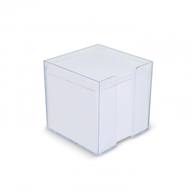 BLOC PAPIER 'CUBI' - transparent