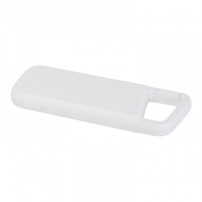 BATTERIE MOUSQUETON 5000 MAH 12W PERSONNALISEE 'AIKO' - blanc