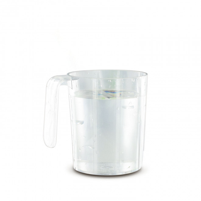 GOBELET AVEC POIGNEE 35CL PERSONNALISE 'COPY TRITAN' - transparent
